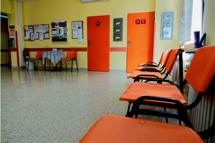 Čekárna pracoviště Dům lékařů