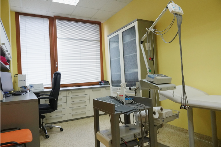 EKG pracoviště a spirometrie
